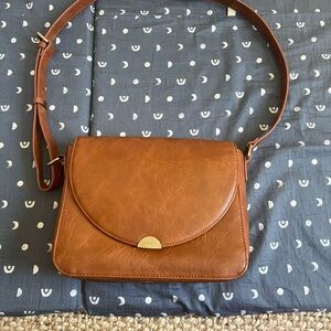 Azaria  Tan Crossbody Bag